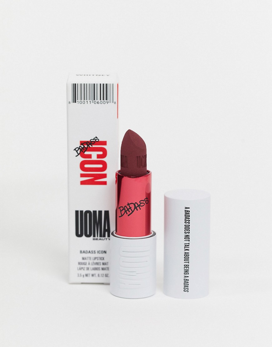 Uoma Beauty Badass Icon Concentrated Matte Lipstick - Winnie-purple