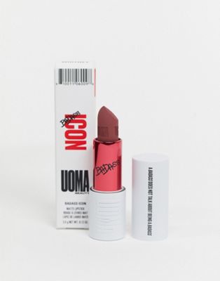 UOMA Beauty BadAss Icon Concentrated Matte Lipstick - Miriam - ASOS Price Checker