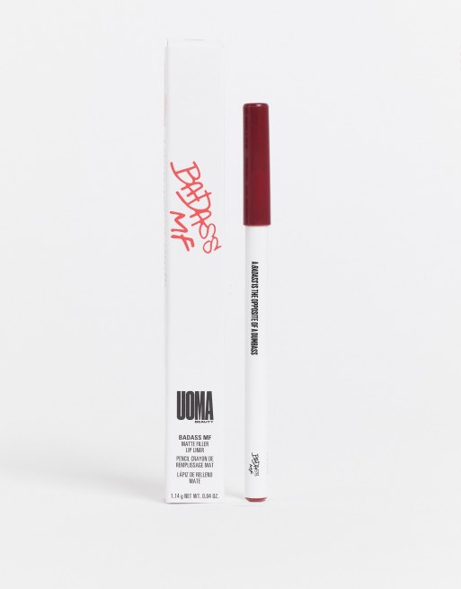 UOMA – Beauty Badass Matte Filler – Läppenna i Ross