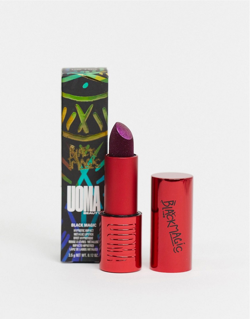 UOMA - Beauty Black Magic Hypnotic Impact Metallic lippenstift - Allure-Roze