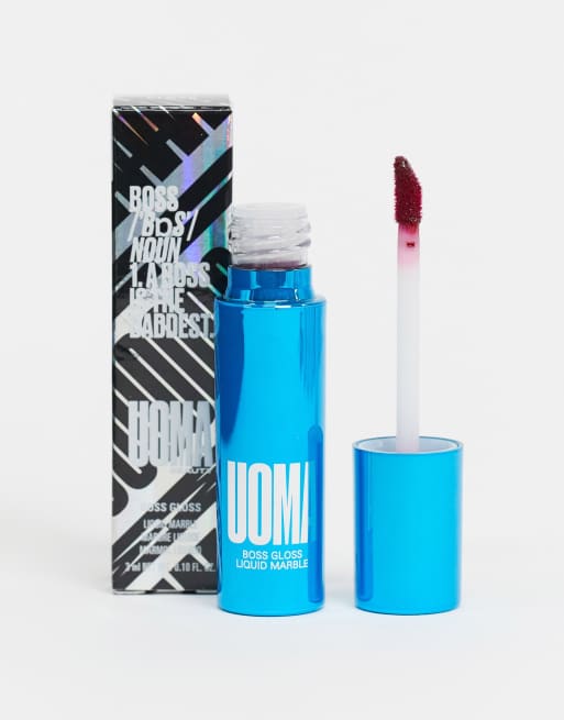 UOMA Beauty Boss Gloss Pure Color Lip Gloss No Stoppin ASOS
