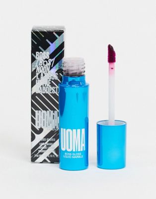 UOMA Beauty Boss Gloss Pure Colour Lip Gloss - Cray Cray - ASOS Price Checker