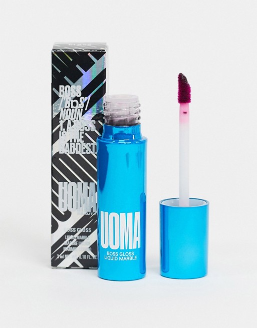 UOMA Beauty Boss Gloss Pure Colour Lip Gloss - Cray Cray