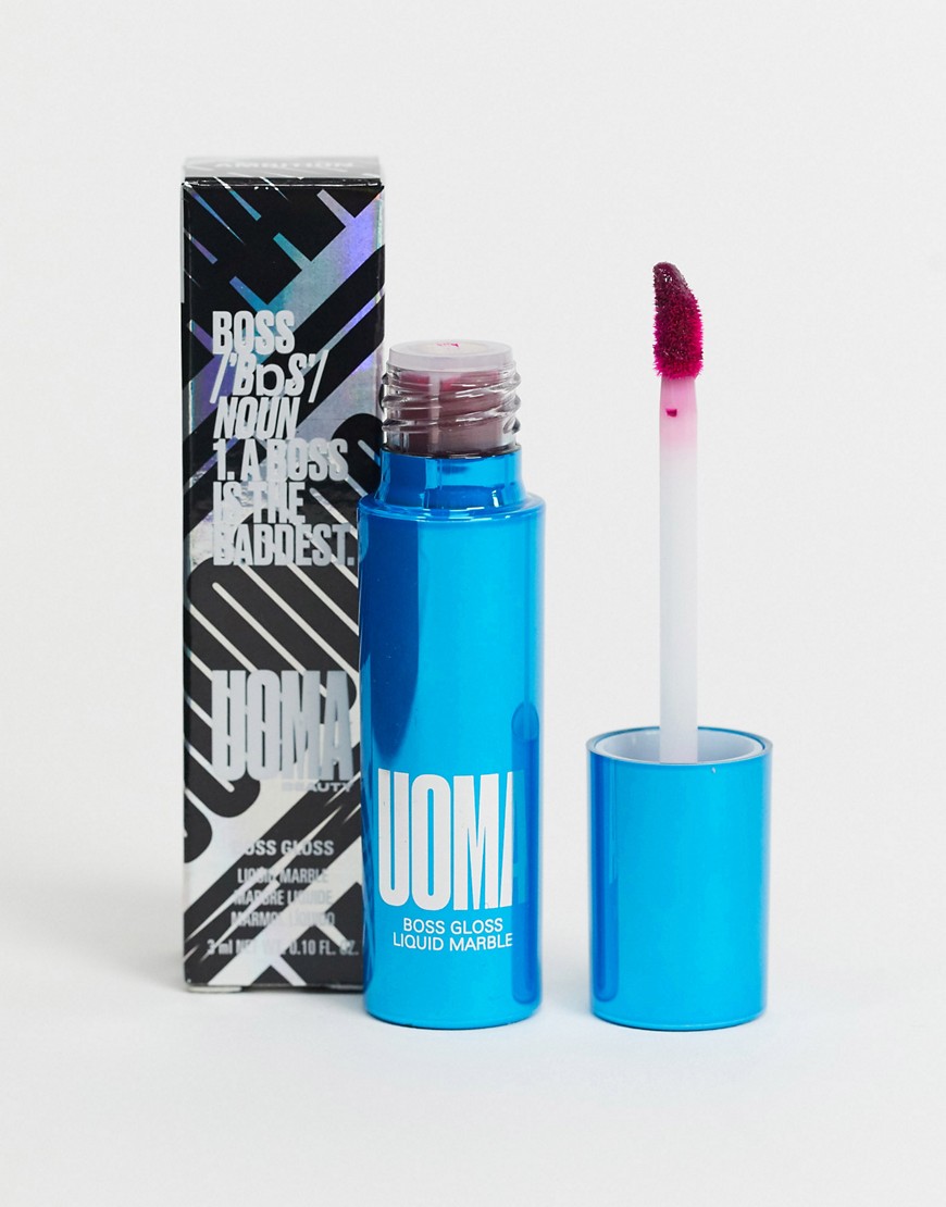 UOMA - Beauty Boss Gloss Pure Colour Lipgloss - Ambition-Paars