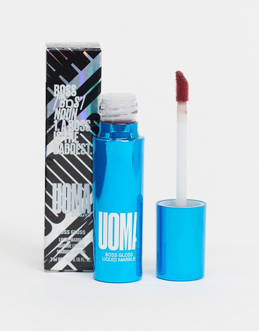 UOMA - Beauty Boss Gloss Pure Colour Lipgloss - Passion-Paars