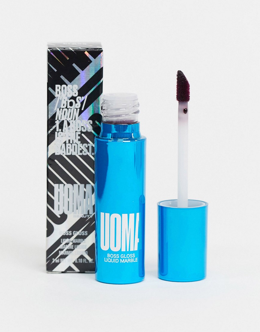 UOMA - Beauty Boss Gloss Pure Colour Lipgloss - Zero Fk-Paars