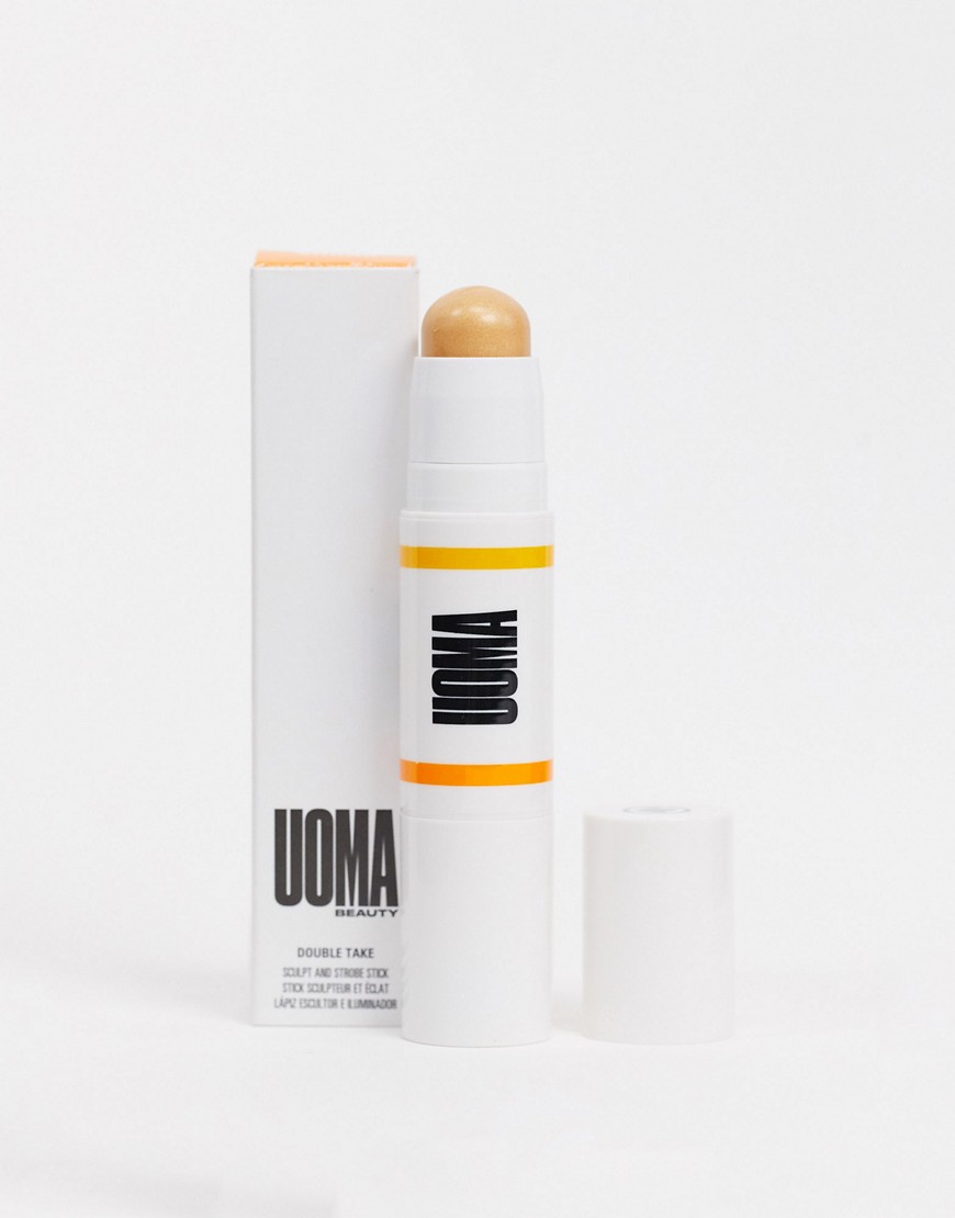 UOMA Beauty Double Take Sculpt and Strobe Stick – Hudvårdsstift – Brown Sugar-Flerfärgad