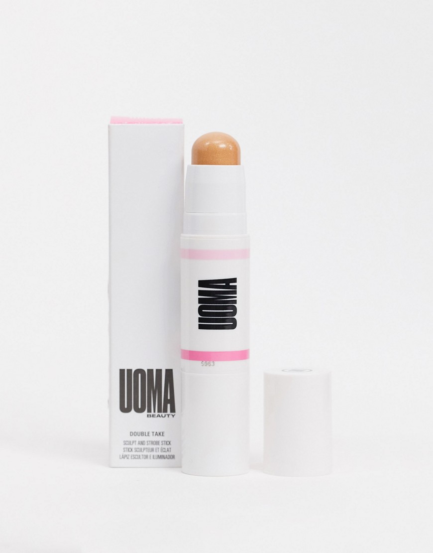 UOMA Beauty Double Take Sculpt and Strobe Stick – Hudvårdsstift – Honey Honey-Flerfärgad