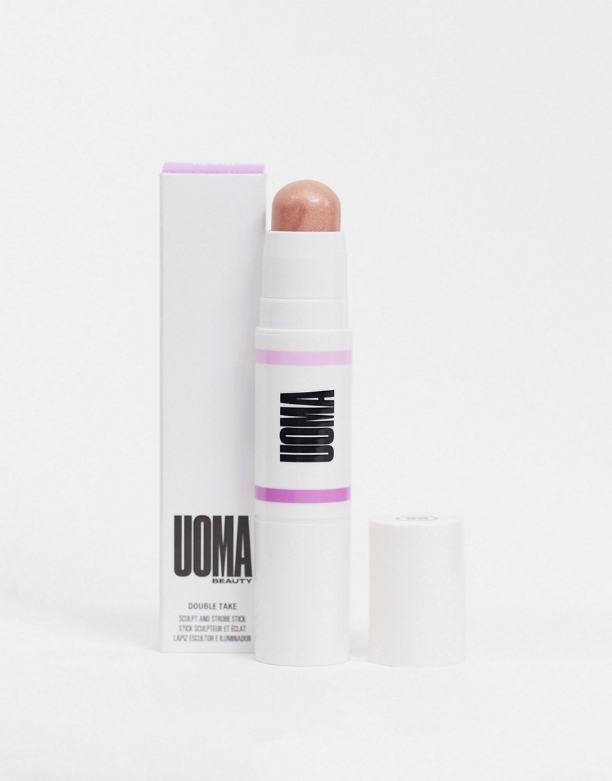 UOMA – Beauty Double Take Sculpt and Strobe Stick – Sminkstift – White Pearl-Flerfärgad