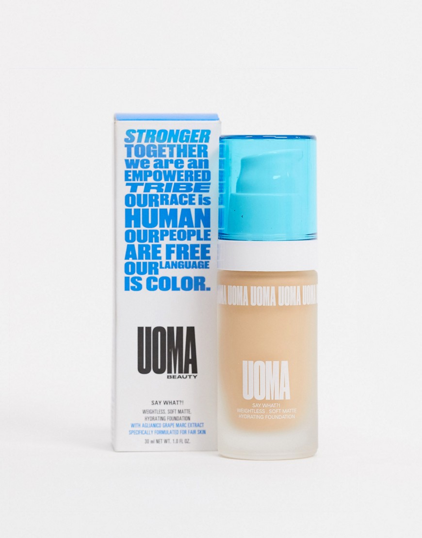 Uoma Beauty Say What? Soft Matte Foundation Fair Lady-pink
