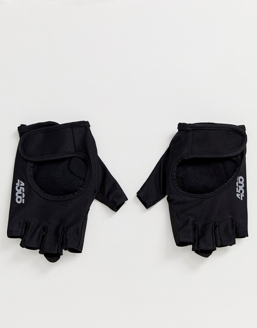 фото Уплотненные перчатки для тренажерного зала с открытыми пальцами и регулируемым ремешком asos 4505-черный