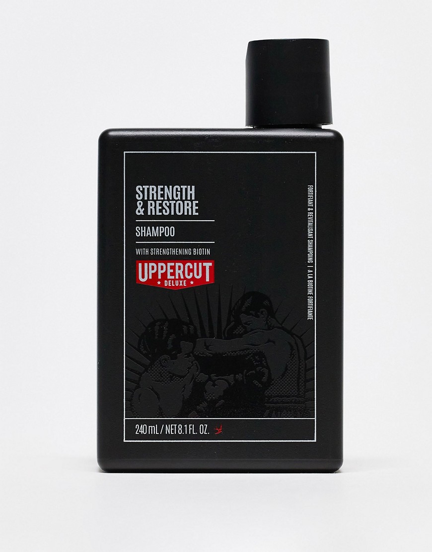 Uppercut Strength and Restore Shampoo 240ml-No colour