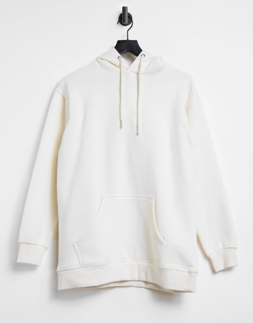 Urban Bliss – Bluza oversize typu boyfriend z kapturem w kolorze ecru