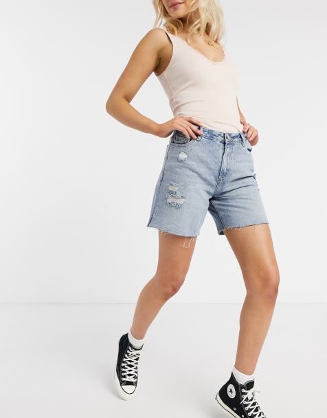 Denim Shorts Dames Casual Denim Short Asos