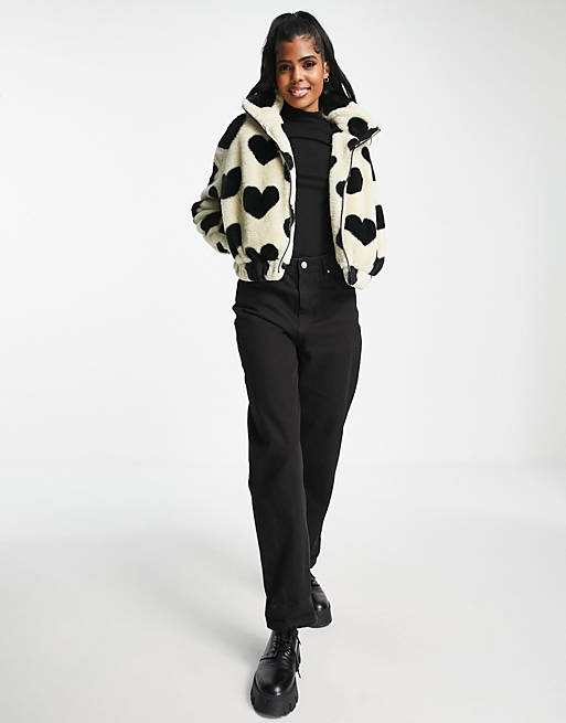Urban Bliss Faux Fur Jacket Offer Store | jubileepark.in