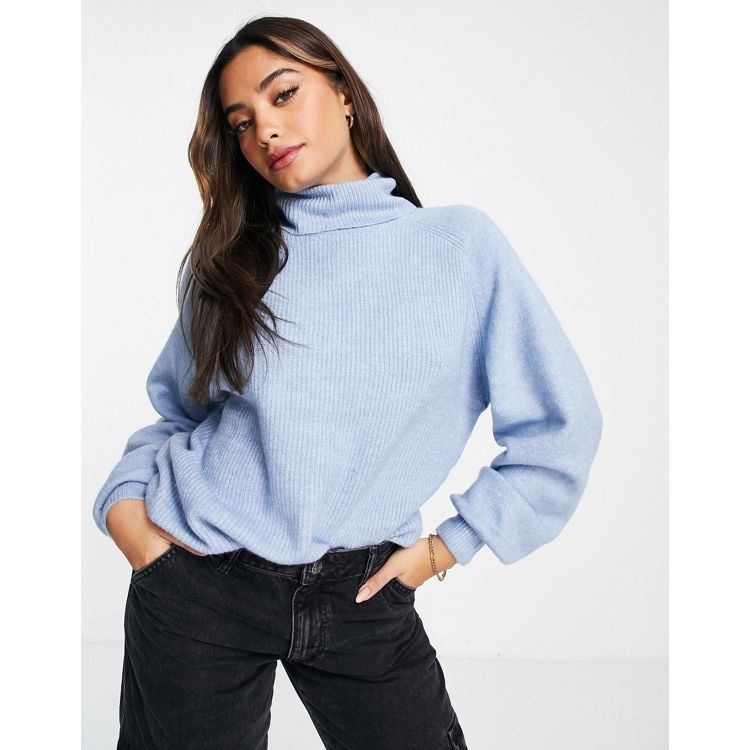 Urban Bliss high neck sweater in black