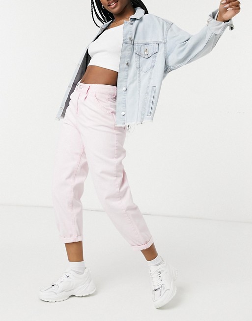Urban Bliss loose fit jean in pink