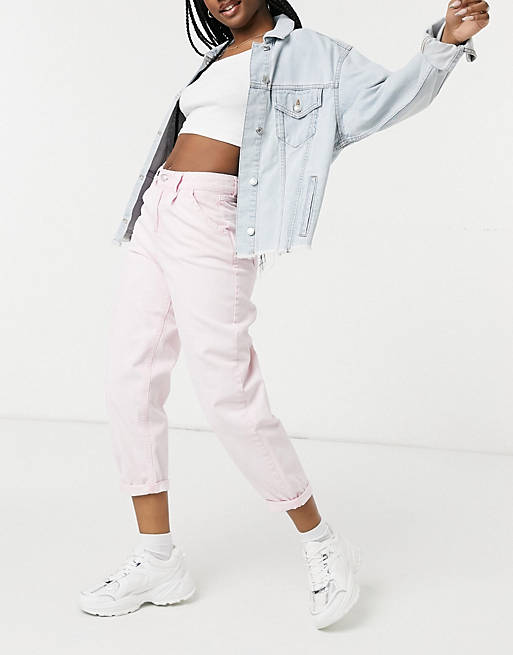 Urban Bliss loose fit jean in pink