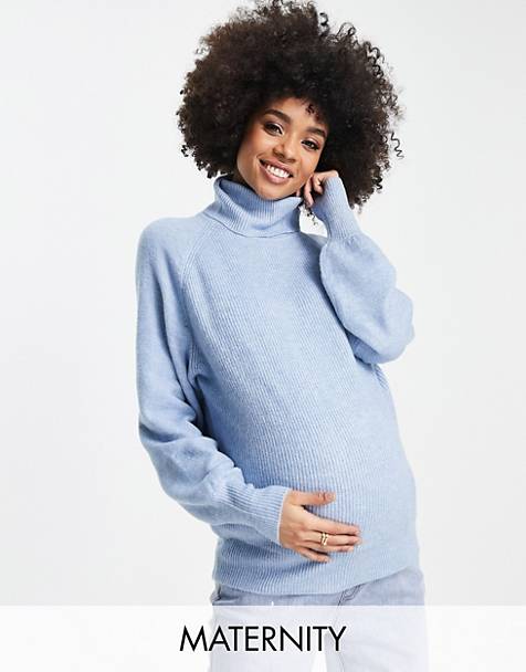 Women's Maternity Jumper Extremely Soft Tunic Style V-Neck Cardigan FR01 