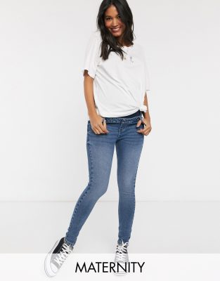 asos maternity skinny jeans