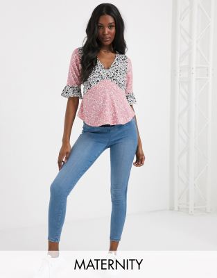 pull on stretch jeans