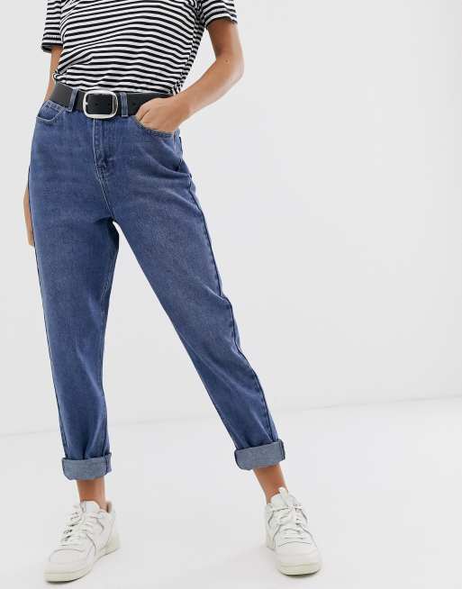 Urban Bliss Blue Mom Jeans