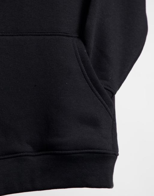 Urban Bliss oversized boyfriend hoodie in black, 4 of 4