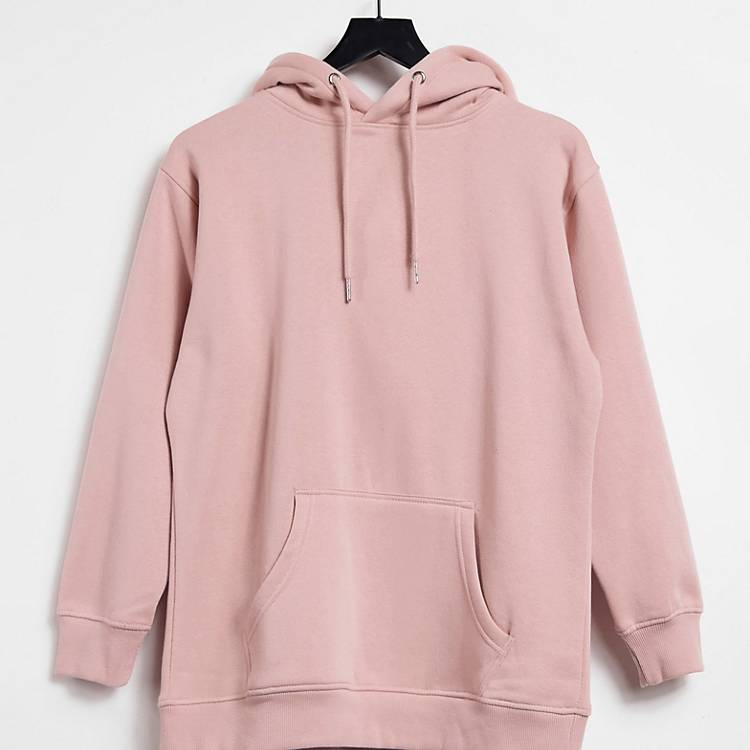 Urban Bliss oversized boyfriend hoodie in blush pink | ASOS