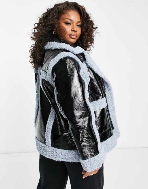 Urban bliss faux outlet fur jacket