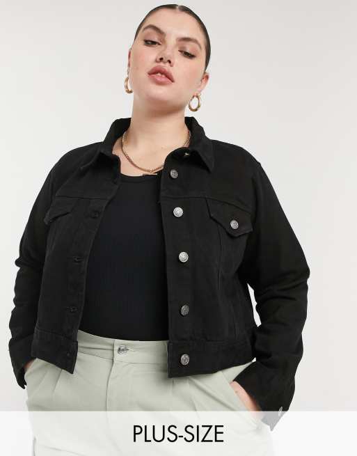 Asos plus denim outlet jacket