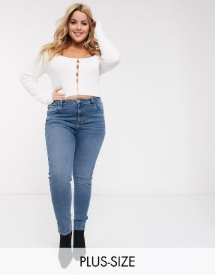 plus size straight leg jeans