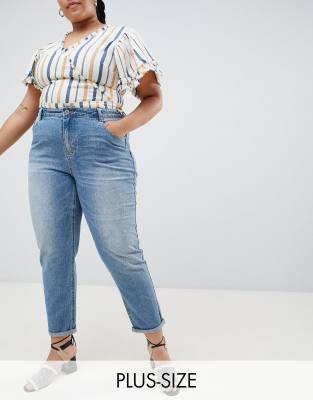 plus size mum jeans