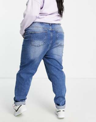 high rise mom jeans plus size