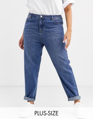 cheap plus size mom jeans