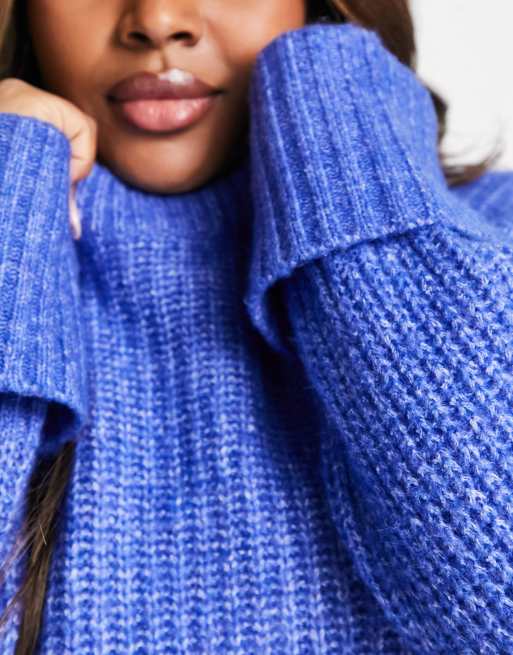 Cobalt blue turtleneck outlet sweater