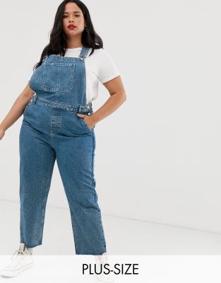 asos plus size dungarees