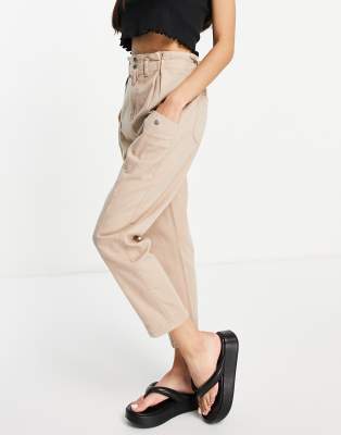 sabine denim cargo pants