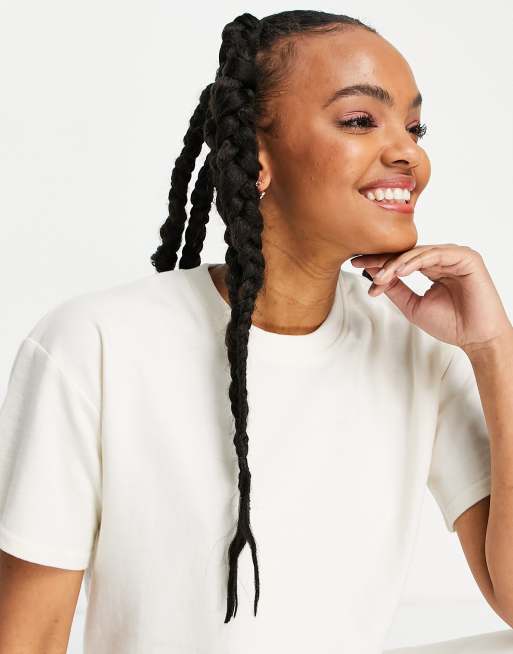 Urban Bliss - T-Shirt felpata gialla, 3 di 4