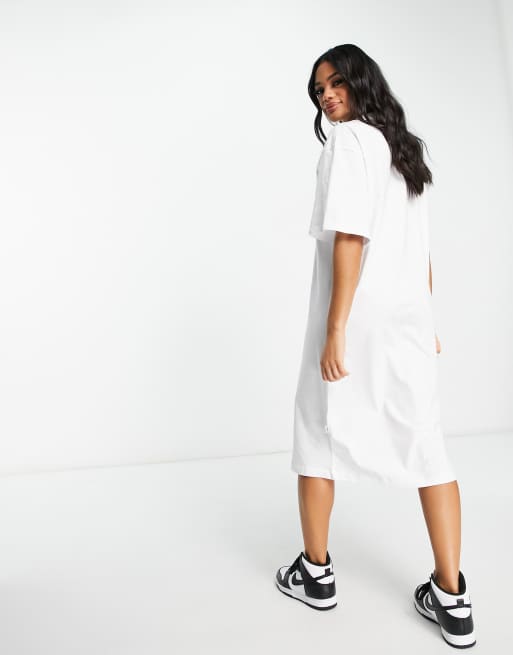 Urban Classics - Hvid babydoll-minikjole i bomuld, 2 af 4