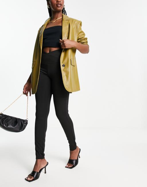 Urban Classics – Svarta, smala leggings
