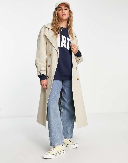 Asos beige outlet coat