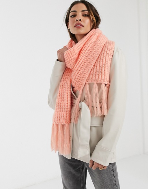 Urban Code Scarf In Pink