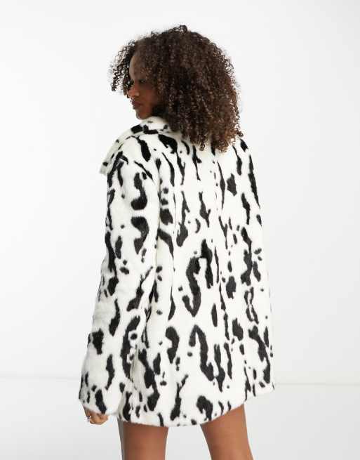 Dalmatian print outlet jacket