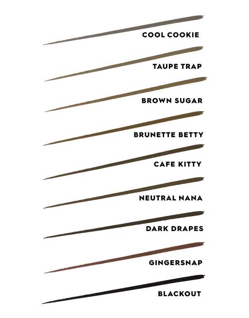 Urban decay deals brow blade swatch