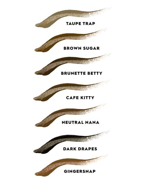 Urban decay deals brow blade swatch