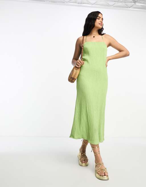 Green a 2025 line midi dress