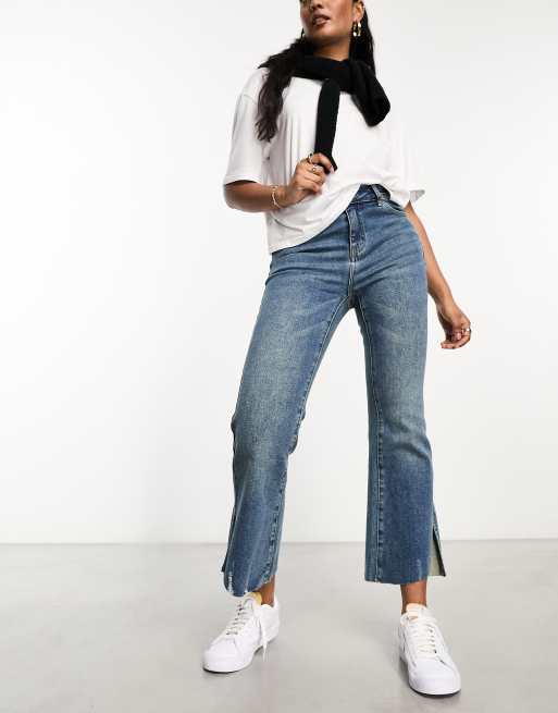 Urban Revivo - Blå jeans med svaj