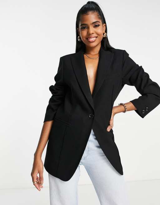 Urban Revivo - Blazer in zwart