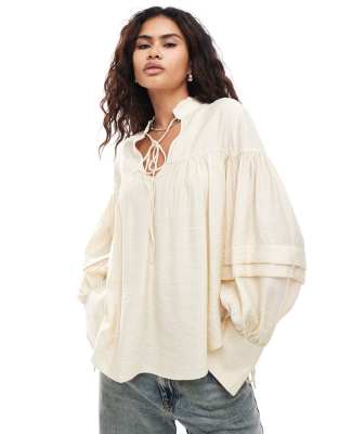 Milou Stijlvolle Blouse Met Boho Motief