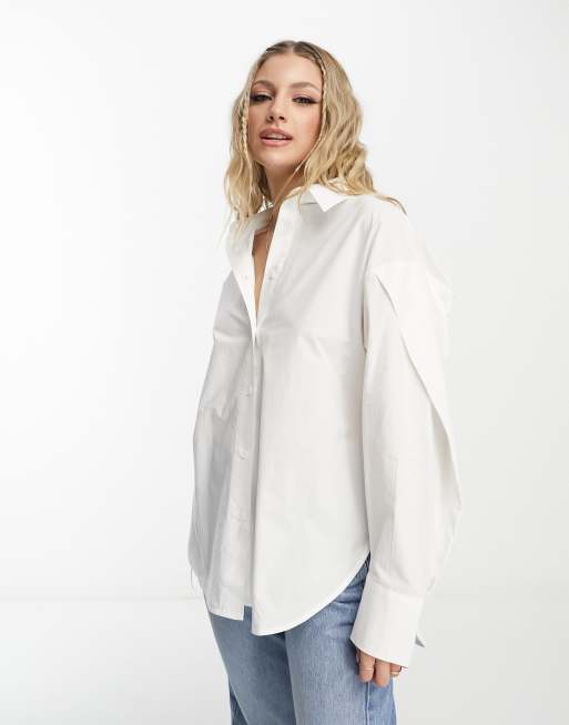 Urban Revivo - Camicia comoda bianca